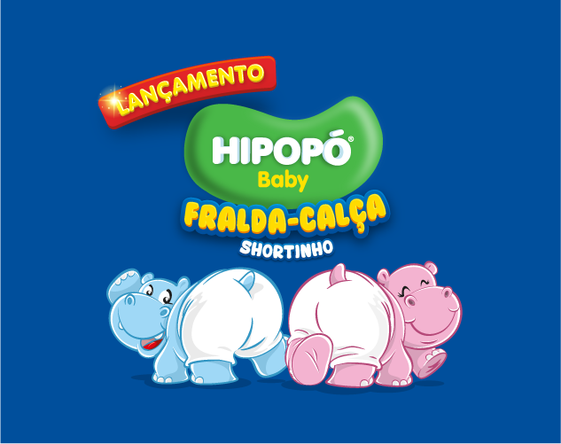 LANÇAMENTO HIPOPÓ BABY FRALDA-CALÇA SHORTINHO