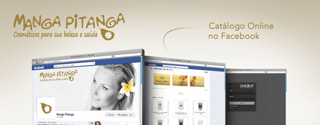 Catálogo Online integrado ao Facebook da Manga Pitanga