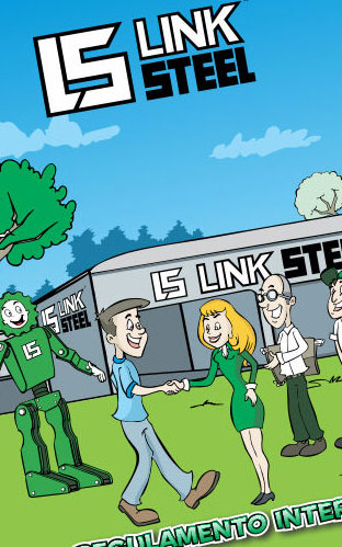 Personagens e Manual da Link Steel